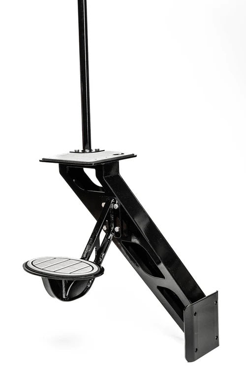 Custom Each Torchly Step is custom made from heavy duty carbon steel with high quality grade hardware attachment.