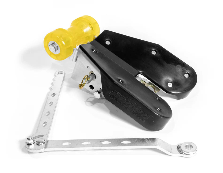 Drotto Catch & Release automatic Boat Latch Model XR300 Fits trailer roller brackets 3 – 3⅜" wide