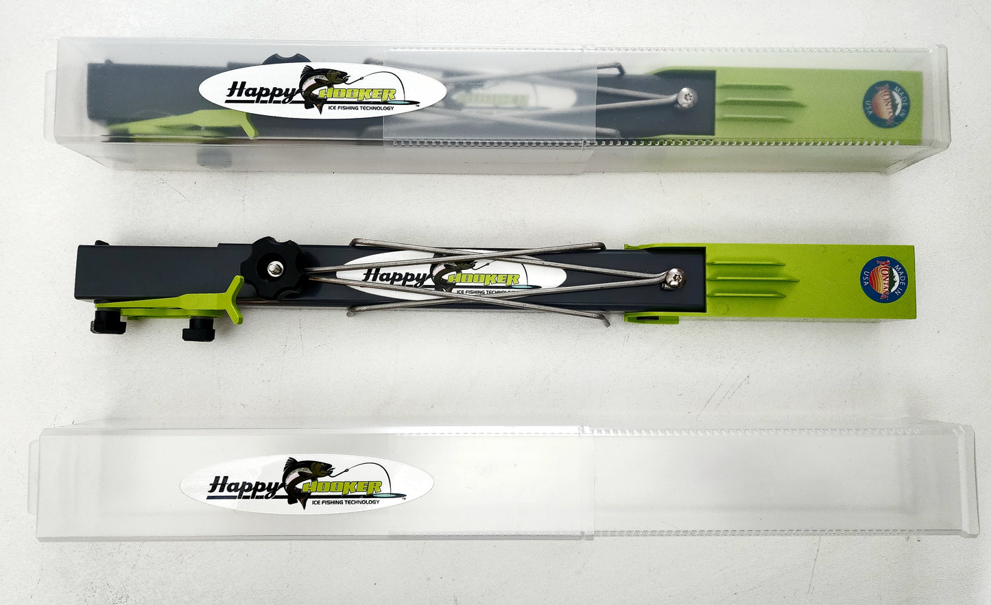 Happy Hooker Ice Fishing Automatic Hooksetting Device