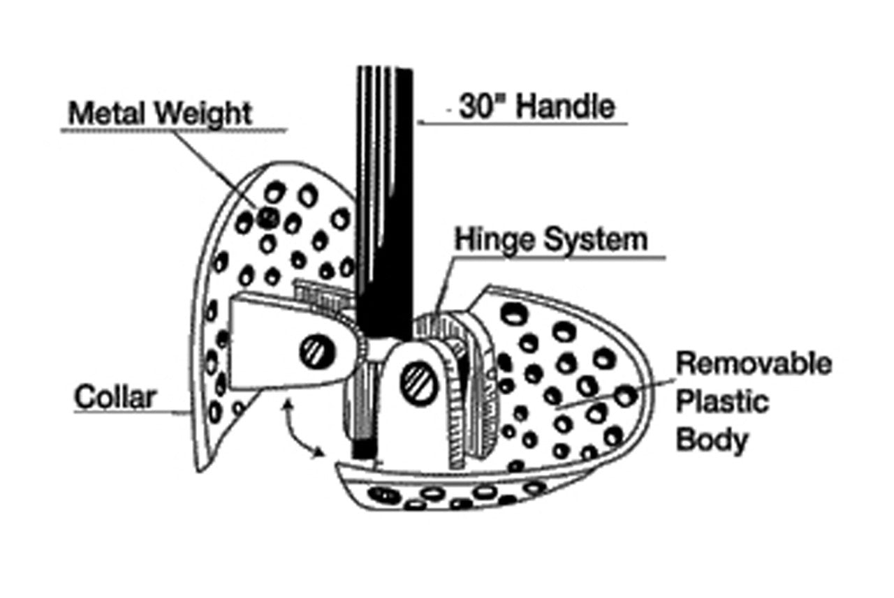 Flipper Dipper Ice Skimmer