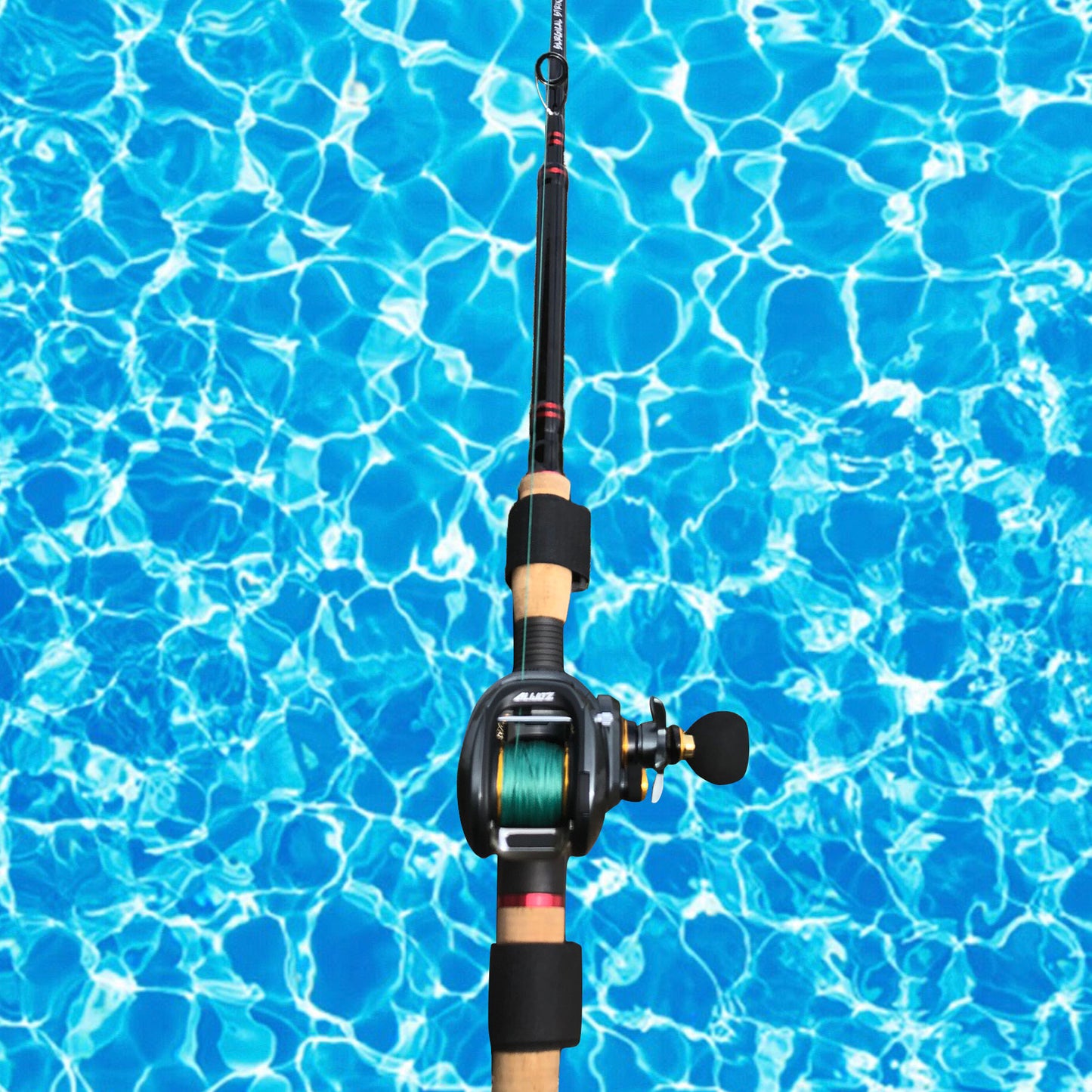 PISCIFUN® ALIJOZ SIZE 300 LOW PROFILE BAITCASTING REEL
