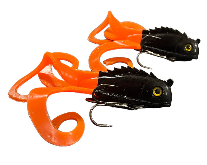 Black/Orange