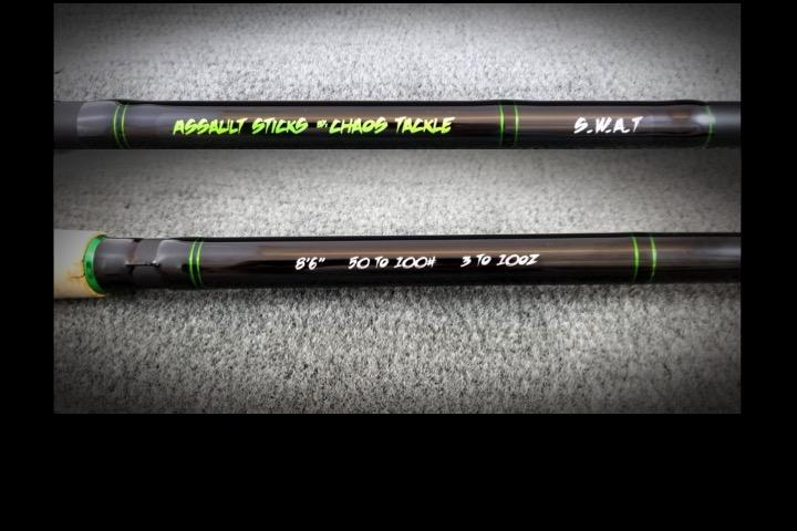 ASSAULT STICK ORIGINAL S.W.A.T 8'6"  TELESCOPIC RODS