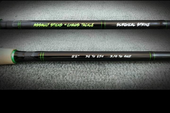 ASSAULT STICK ORIGINALSURGICAL STRIKE 8' 6" TELESCOPIC RODS