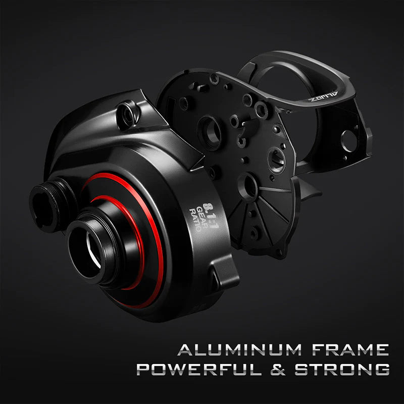PISCIFUN® ALIJOZ SIZE 300 LOW PROFILE BAITCASTING REEL