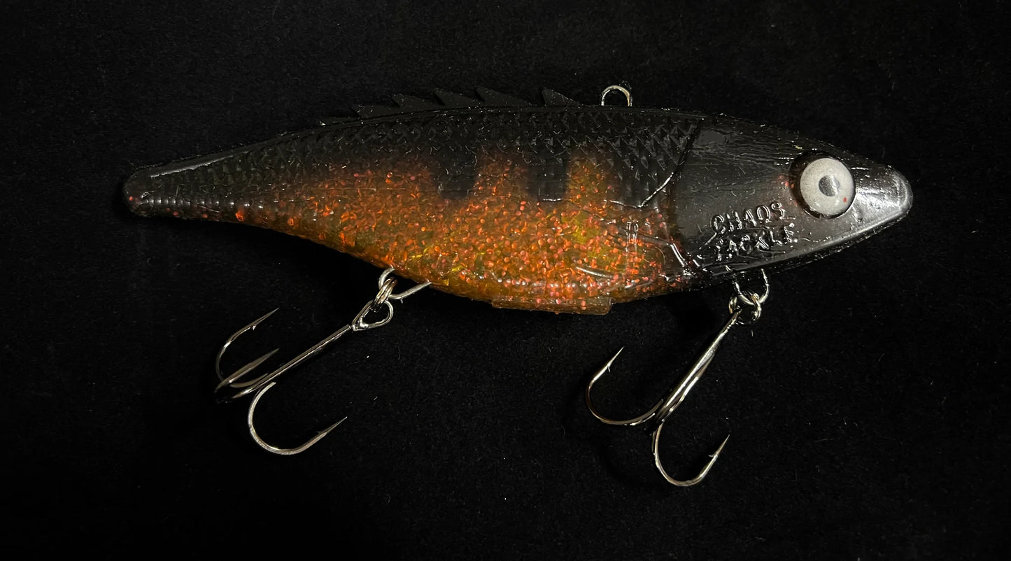 2022 Black Orange Glitter