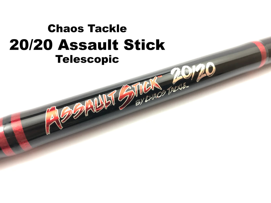 Chaos Tackle 20/20 Assault Stick Telescopic Rods: Unleashing Precision and Power in a Compact Design