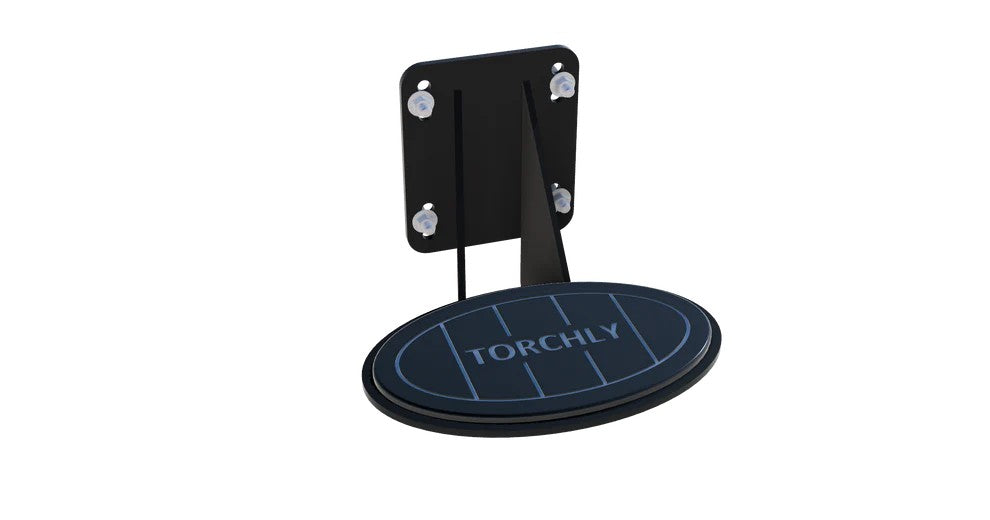 Torchly Bass Boat Trailer Steps-Textured Black
