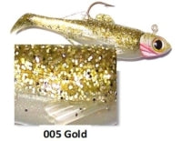 Gitzit 3" Paddle Fry 1 Rigged 2 Bodies