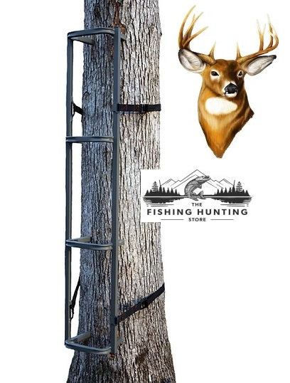 Trezz H1 Hang-On Treestand  with closed- steps Sticks SKU: 4030 w/ CS 4032