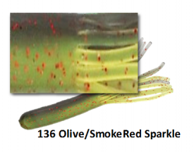 Olive Smoke/Red Spkl