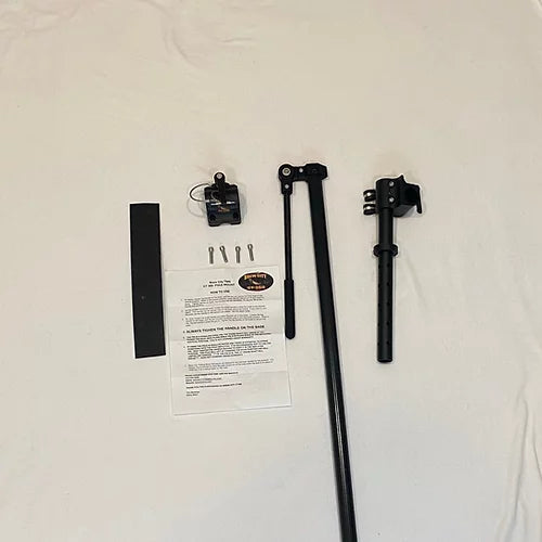 360-1185 60" POLE W/TILT HANDE, BASE ONLY, FOR SPORT TRACKS AND ACCESSORIES